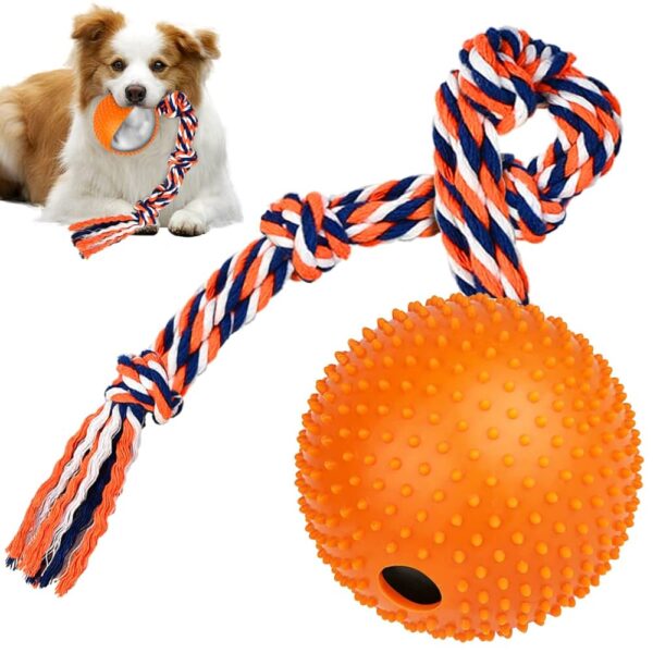 Durable Rope & Ball Dog Toy Set