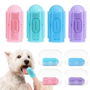 Gentle Silicone Finger Brush for Pets