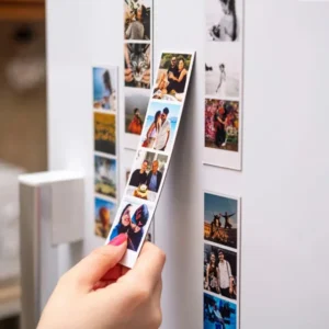 Personalized Photo Strip Magnets